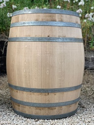 [DECO228V4] Variante 4 : Fût de décoration poncé extérieur, cercles d'origine